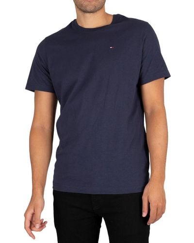 Tommy Hilfiger Tjm Original Short-sleeve T-shirt Slim Fit - Blue