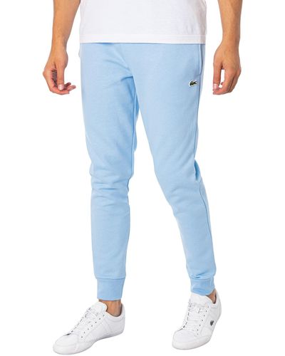 Lacoste Slim Embroidered Logo Joggers - Blue
