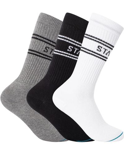 Stance 3 Pack Casual Basic Socks - Multicolor