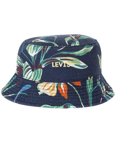 Levi's Headline Bucket Hat - Blue