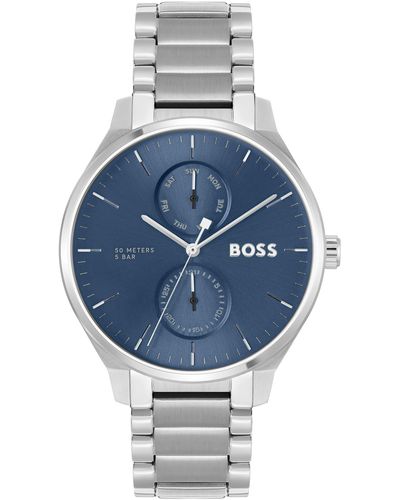 BOSS Tyler Steel Watch - Blue