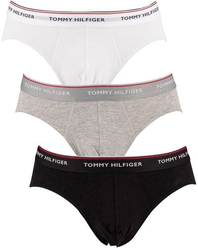Tommy Hilfiger Premium Essentials 3 Pack Briefs - Black
