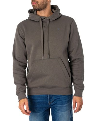 G-Star RAW Premium Core Pullover Hoodie - Grey