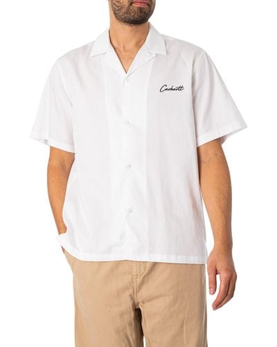 Carhartt Delray Shortsleeved Shirt - White