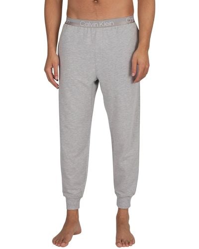 Calvin Klein Modern Structure Pyjama Bottoms - Grey