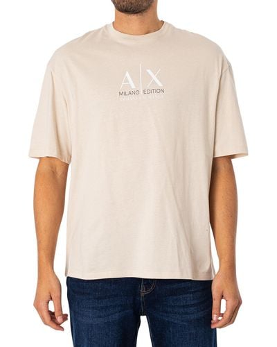 Armani Exchange Logo Graphic T-shirt - White