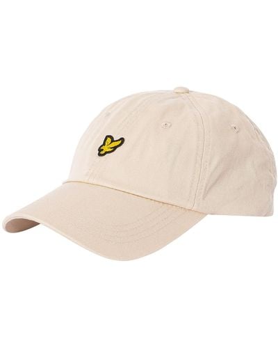 Lyle & Scott Logo Baseball Cap - Natural