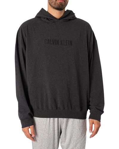 Calvin Klein Lounge Intense Power Pullover Hoodie - Black