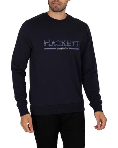 Hackett Mix Dot Sweatshirt - Blue