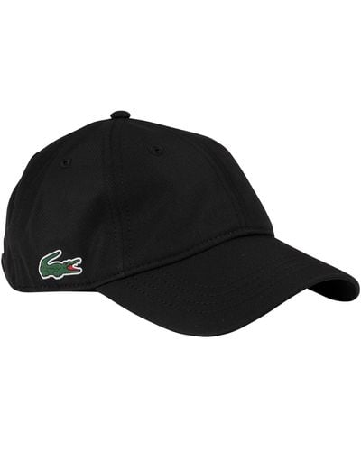 Lacoste Logo Baseball Cap - Black