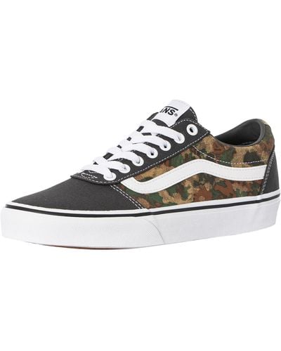 Vans Ward Water Camo Sneakers - White