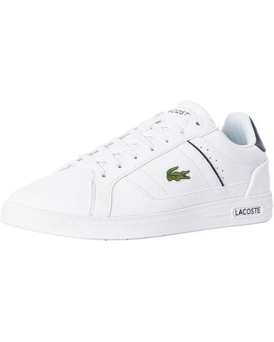 Lacoste Europa Pro 123 1 Sma Leather Sneakers - White