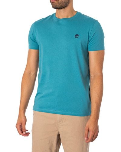 Timberland Dun River Crew Slim T-shirt - Blue