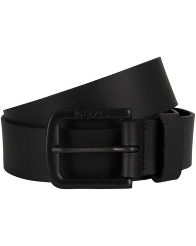Levi's Seine Leather Belt - Black