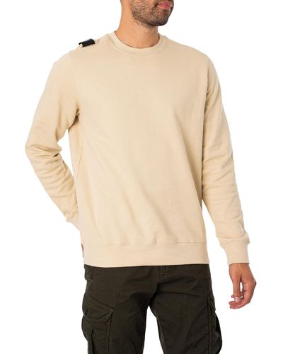 MA.STRUM Core Sweatshirt - Natural