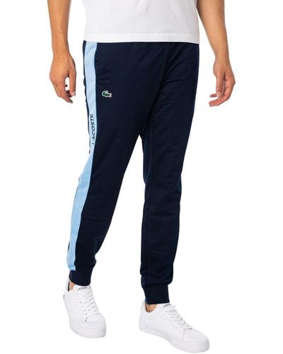 Lacoste Ripstop Tennis Joggers - Blue
