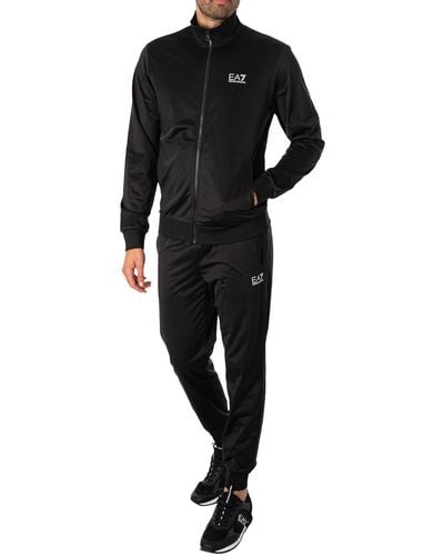 EA7 Jersey Tracksuit - Black