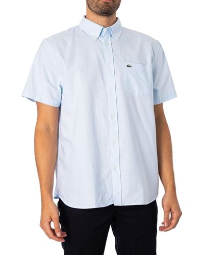 Lacoste Regular Logo Short Sleeved Shirt - White