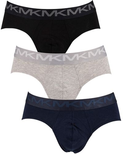 MK MICHAEL KORS STRETCH FACTOR 3 Pack Boxer Briefs Breathable Wicking L  XLarge