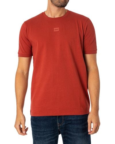 HUGO Diragolino T-shirt - Red