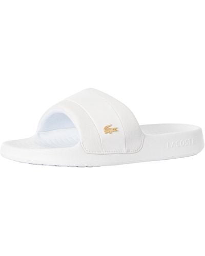 white-lacoste-sandals-and-slides-for-men-lyst