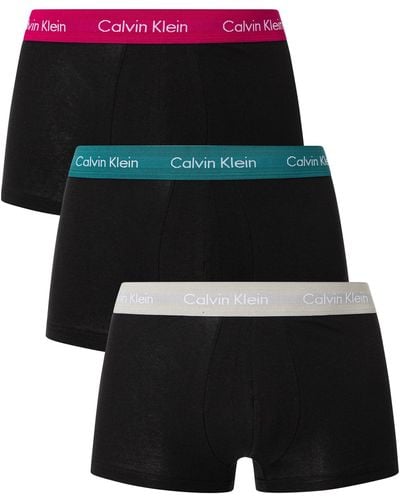 Calvin Klein Low Rise Trunks - Black