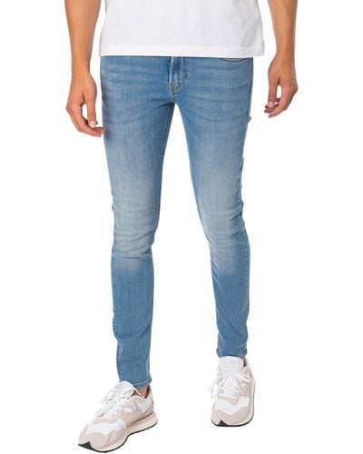 Jack Jones Blue Clean Look Slim Fit Jeans - Buy Jack Jones Blue Clean Look  Slim Fit Jeans online in India