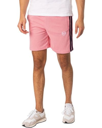 Sergio Tacchini Pietrapertosa Sweat Shorts - Pink