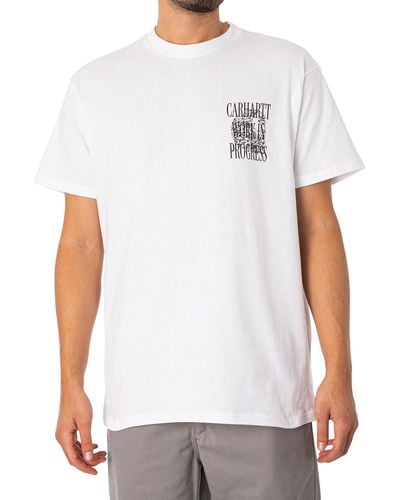 Carhartt Always A Wip Back Graphic T-shirt - White