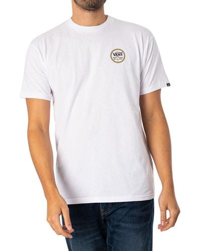 Vans Lokkit Back Logo Graphic T-shirt - White