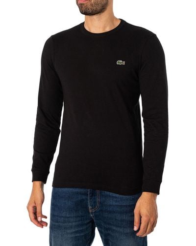 Lacoste Core Long Sleeve T-shirt - Black