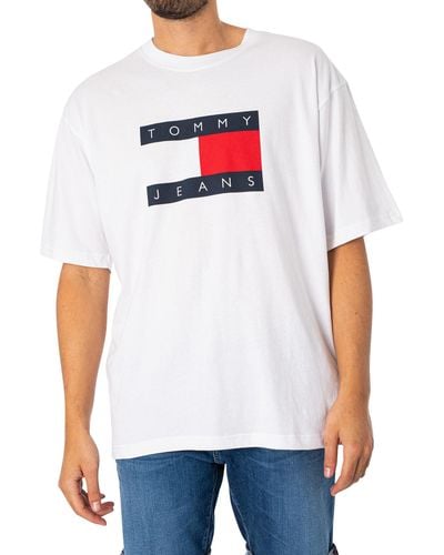 Tommy Hilfiger Skate Flag T-shirt - White
