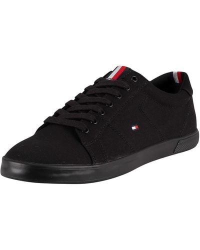 Tommy Hilfiger Harlow Canvas Sneakers - Black