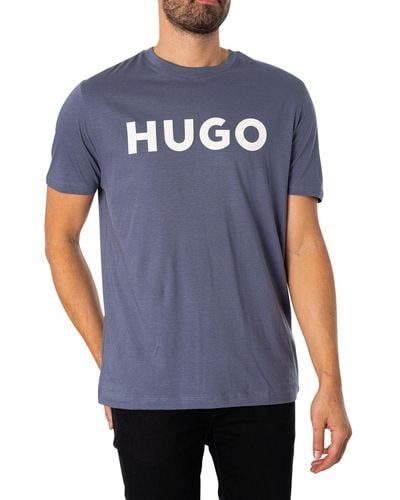 HUGO Dulivio T-shirt - Blue