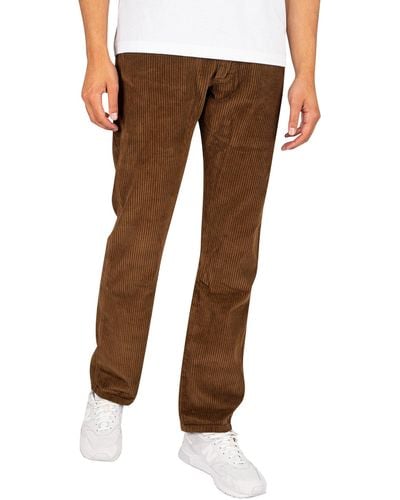 Lois New Dallas Jumbo Cord Jeans - Brown