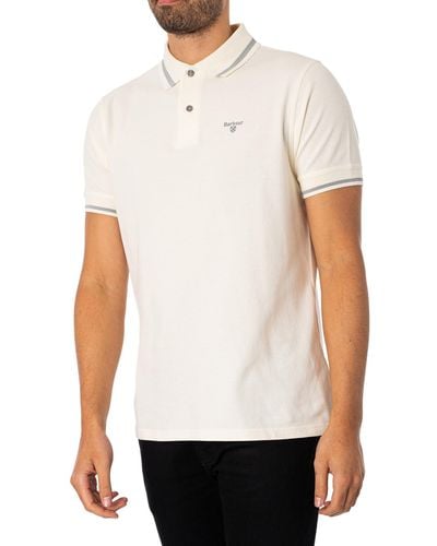 Barbour Newbridge Polo Shirt - White
