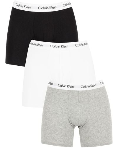 Calvin Klein Men's 3 Pack Boxer Briefs - Multicolor