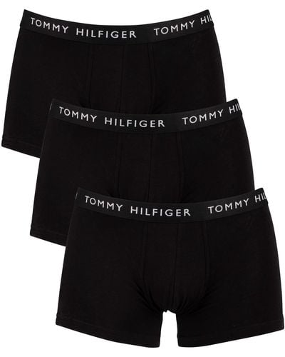 Tommy Hilfiger 3p Trunk Trunks - Black