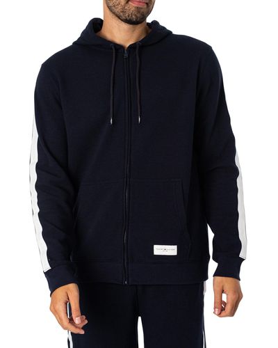 Tommy hilfiger oversized teddy hoodie cheap navy