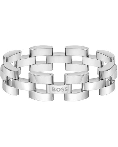 BOSS by HUGO BOSS Sway Chain Bracelet - Metallic