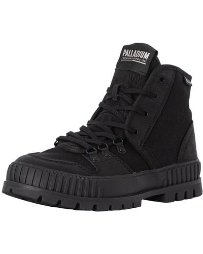 Palladium Pallashock Hiker Boots - Black