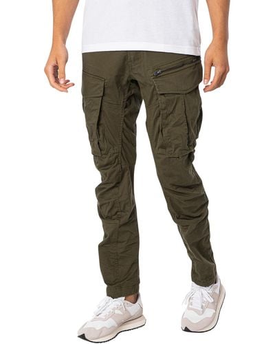G-Star RAW Zip Pocket 3D Skinny Cargo Trousers - Dark Black | Standout