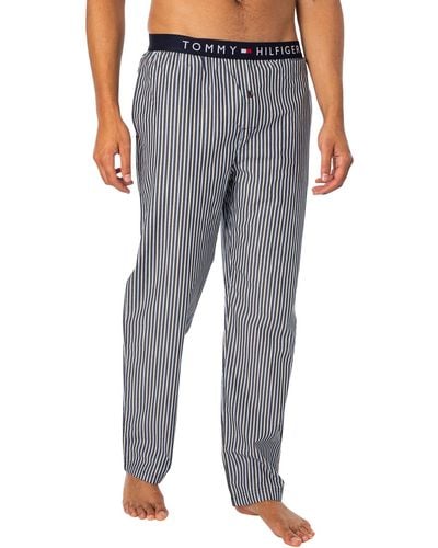 Tommy Hilfiger Woven Pajama Bottoms - Gray