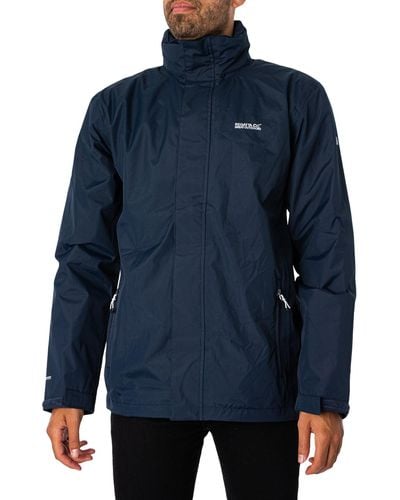 Regatta Matt Waterproof Jacket - Blue