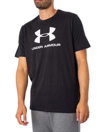 Under Armour Sportstyle Logo T-shirt - Black