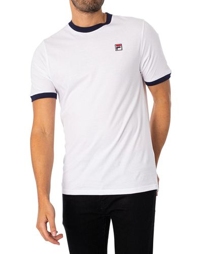 Fila white t shirt hotsell mens