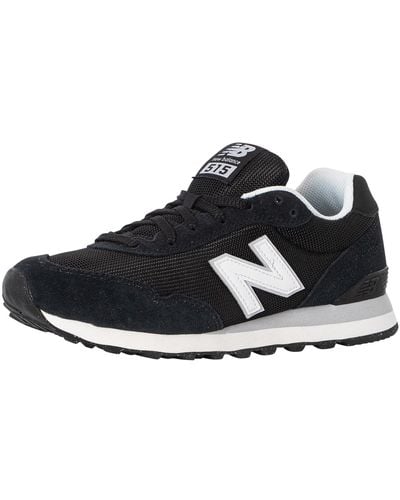 New Balance 515 Suede Mesh Sneakers - Blue