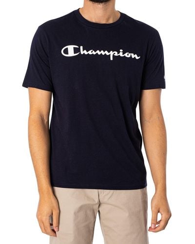 Champion Comfort Graphic T-shirt - Blue