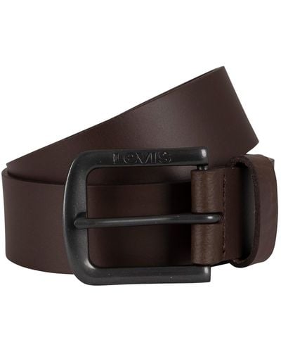 Levi's Seine Metal Belt - Brown