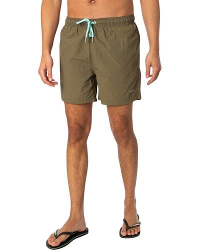 GANT Logo Swim Shorts - Green